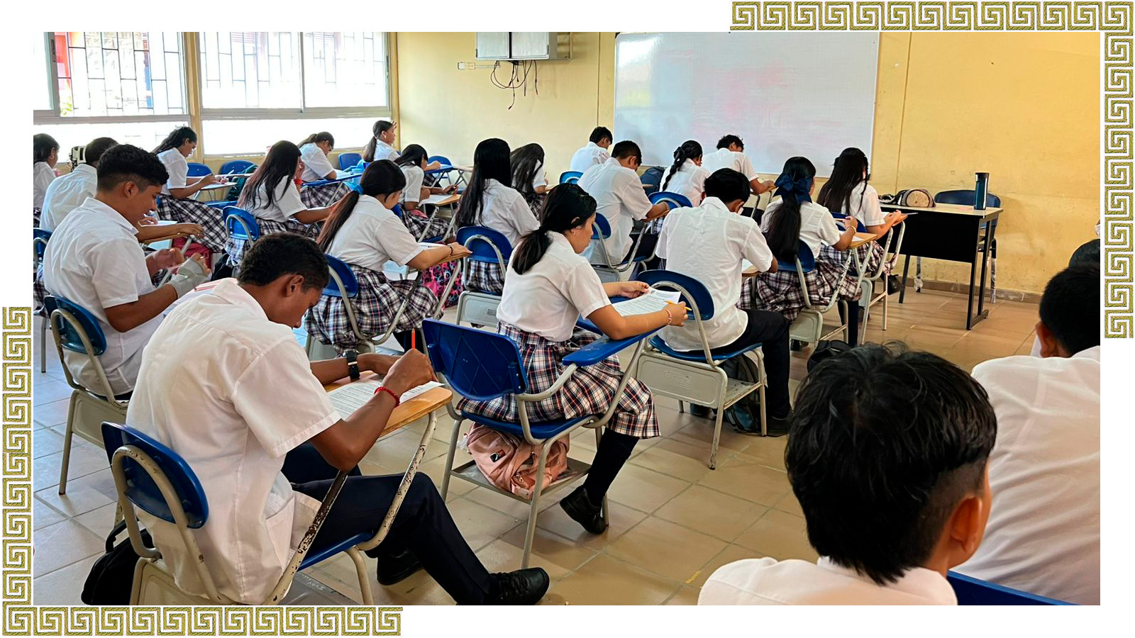 Exámenes acumulativos del segundo periodo